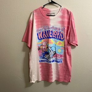 Like new pink, tie-dye, pink dolphin T-shirt